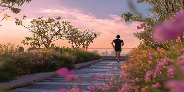 Sky Garden & Jogging Track — CRC The Peridona